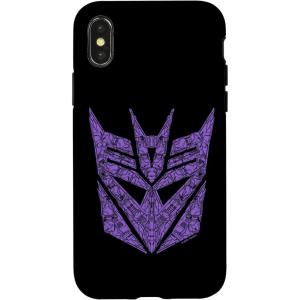 imageiPhone 16 Transformers Detail Filled Decepticon Symbol CaseiPhone XXS