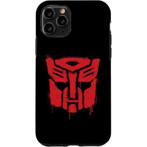 imageiPhone 16 Transformers Red Drip Autobot Big Face CaseiPhone 11 Pro