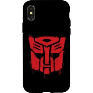 imageiPhone 16 Transformers Red Drip Autobot Big Face CaseiPhone XXS