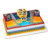 imageDecoSet Transformers Autobot Battle Cake Topper 6Piece Interactive Set of Transformer Decorations and Supplies for Party Cakes