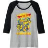 imageTransformers Fathers Day Bumblebee My Dad Is Brave Raglan Baseball TeeBlackAthletic Heather