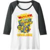 imageTransformers Fathers Day Bumblebee My Dad Is Brave Raglan Baseball TeeDark Heather GreyWhite