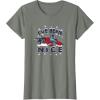 imageTransformers Ive Been Nice Optimus Prime Portrait TShirtOlive Heather