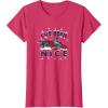 imageTransformers Ive Been Nice Optimus Prime Portrait TShirtRed Heather