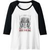 imageTransformers Megatron Good To Be Bad Raglan Baseball TeeBlackWhite