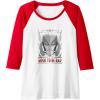 imageTransformers Megatron Good To Be Bad Raglan Baseball TeeRedWhite