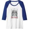 imageTransformers Megatron Good To Be Bad Raglan Baseball TeeRoyal BlueWhite