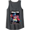 imageTransformers Optimus Prime I Want You Retro Poster Tank TopDark Heather Grey