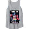 imageTransformers Optimus Prime I Want You Retro Poster Tank TopHeather Grey