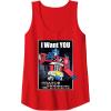 imageTransformers Optimus Prime I Want You Retro Poster Tank TopRed