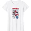imageTransformers Optimus Prime Transformation Comic Strip TShirtWhite