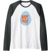 imageTransformers Autobot Egg Happy Easter Raglan Baseball TeeDark Heather GreyWhite