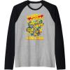 imageTransformers Fathers Day Bumblebee My Dad Is Brave Raglan Baseball TeeBlackAthletic Heather