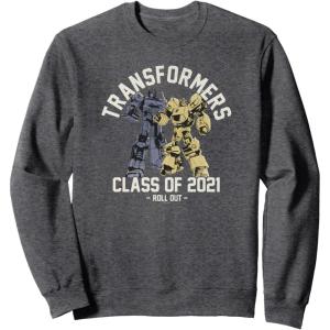 imageTransformers Graduation Class Of 2021 Roll Out SweatshirtDark Heather Grey