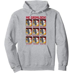 imageTransformers Me Grimlock Emotions Pullover HoodieHeather Grey