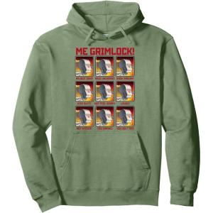 imageTransformers Me Grimlock Emotions Pullover HoodieSage Green