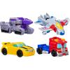 imageTransformers Toys Heroes vs Villains 4Pack Autobot and Decepticon 45Inch Action Figures Preschool Robot Toys for Kids Ages 3 and Up Amazon Exclusive