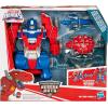 imageTransformers Rescue Bots Knight Watch Optimus Prime Playskool Heroes Action Figure Toy Amazon Exclusive