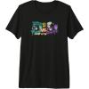 imageTransformers Optimus Prime Vs Megatron Retro Graffiti Paint Premium TShirtBlack