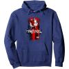 imageTransformers Rise of the Beasts Optimus Prime Towering Shot Pullover HoodieNavy Blue