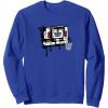 imageTransformers Soundwave Tape Cassette Player Form Graffiti SweatshirtRoyal Blue