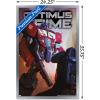 imageHasbro Transformers  Optimus Prime Wall Poster 34Lquot x 224Wquot Poster ampamp Clip BundleSilver Framed Version