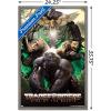 imageHasbro Transformers Rise of the Beasts  Maximals Wall Poster 34Lquot x 224Wquot Mahogany Framed VersionBarnwood Framed Version