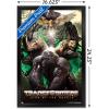 imageHasbro Transformers Rise of the Beasts  Maximals Wall Poster 34Lquot x 224Wquot Mahogany Framed VersionBlack Framed Version