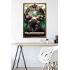 imageHasbro Transformers Rise of the Beasts  Maximals Wall Poster 34Lquot x 224Wquot Mahogany Framed VersionBronze Framed Version