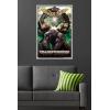 imageHasbro Transformers Rise of the Beasts  Maximals Wall Poster 34Lquot x 224Wquot Mahogany Framed VersionGray Framed Version