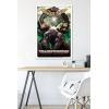 imageHasbro Transformers Rise of the Beasts  Maximals Wall Poster 34Lquot x 224Wquot Mahogany Framed VersionWhite Framed Version