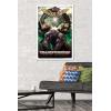 imageHasbro Transformers Rise of the Beasts  Maximals Wall Poster 34Lquot x 224Wquot Mahogany Framed VersionWhite Framed Version