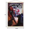 imageTrends International Hasbro Transformers  Optimus Prime Wall Poster 2237quot x 3400quot Print and Beechwood Hanger BundlePremium Print and Beechwood Hanger Bundle