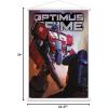 imageTrends International Hasbro Transformers  Optimus Prime Wall Poster 2237quot x 3400quot Print and Beechwood Hanger BundlePremium Print and White Hanger Bundle