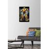 imageTrends International Hasbro Transformers Bumblebee  Glitch Wall Poster 2237quot x 3400quot Premium Poster ampamp Push Pin Bundle224L x 147W