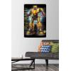 imageTrends International Hasbro Transformers Bumblebee  Glitch Wall Poster 2237quot x 3400quot Premium Poster ampamp Push Pin Bundle34L x 224W