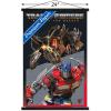 imageTrends International Hasbro Transformers Rise of the Beasts  Optimus Prime vs Scourge Wall Poster 2237quot x 3400quot Premium Print and Beechwood Hanger BundlePremium Print and Black Hanger Bundle