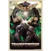 imageHasbro Transformers Rise of the Beasts  Maximals Wall Poster 34Lquot x 224Wquot Mahogany Framed VersionBlonde Framed Version