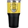 imageTransformers Bumblebee Head Stainless Steel Tumbler 30 oz Coffee Travel Cup Vacuum Insulated ampamp Double Wall with Leakproof Sliding Lid30 oz Tumbler