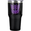 imageTransformers Decepticon Stainless Steel Tumbler 30 oz Coffee Travel Cup Vacuum Insulated ampamp Double Wall with Leakproof Sliding Lid
