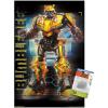imageTrends International Hasbro Transformers Bumblebee  Glitch Wall Poster 2237quot x 3400quot Premium Poster ampamp Push Pin Bundle224L x 147W