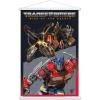 imageTrends International Hasbro Transformers Rise of the Beasts  Optimus Prime vs Scourge Wall Poster 2237quot x 3400quot Premium Print and Beechwood Hanger BundlePremium Print and White Hanger Bundle