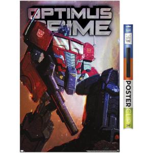 imageHasbro Transformers  Optimus Prime Wall Poster 34Lquot x 224Wquot Poster ampamp Clip BundlePoster  Clip Bundle