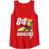 imageTransformers Bumblebee 84 Retro Rainbow Stripe Tank TopRed