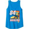 imageTransformers Bumblebee 84 Retro Rainbow Stripe Tank TopSapphire Blue