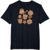 imageTransformers Christmas Gingerbread Cookies TShirtBlack