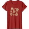 imageTransformers Christmas Gingerbread Cookies TShirtCranberry Red