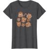 imageTransformers Christmas Gingerbread Cookies TShirtDark Heather Grey