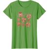 imageTransformers Christmas Gingerbread Cookies TShirtGrass Green