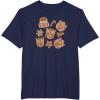 imageTransformers Christmas Gingerbread Cookies TShirtNavy Blue